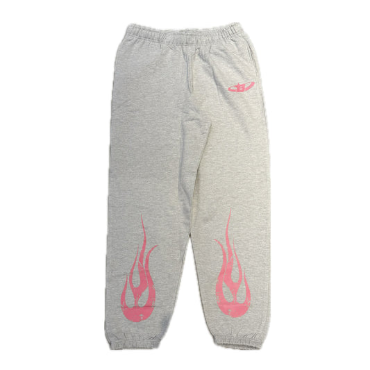 Nina Janova Love Sweatpants Grey/Pink