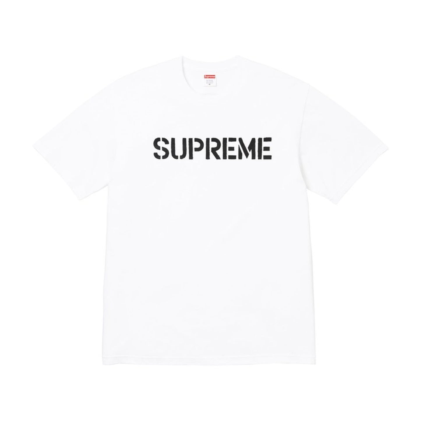 Supreme Box Logo Rundhalsausschnitt (FW18) Marineblau