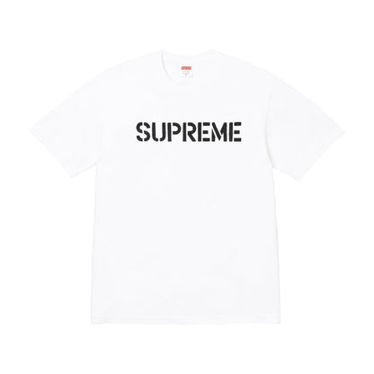 Supreme Box Logo Rundhalsausschnitt (FW18) Marineblau