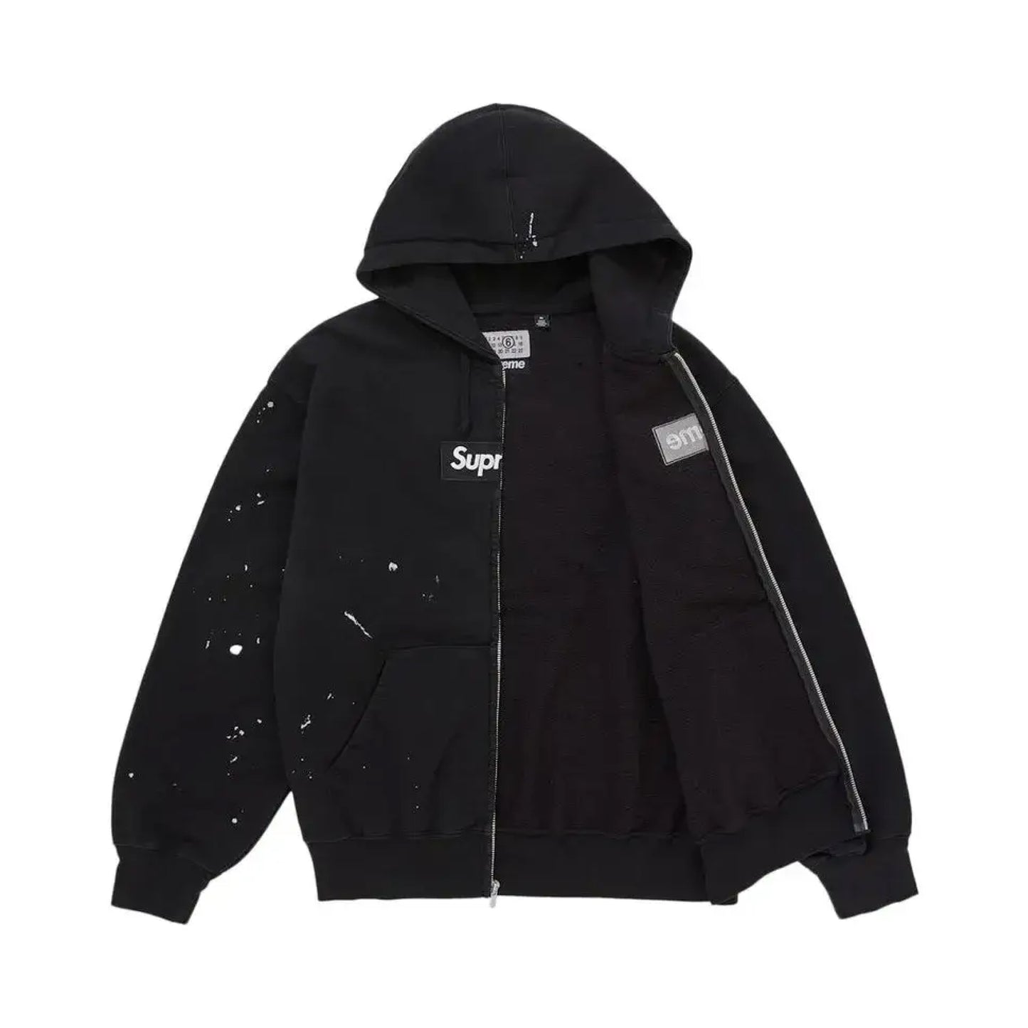 Supreme Box Logo Rundhalsausschnitt (FW18) Marineblau