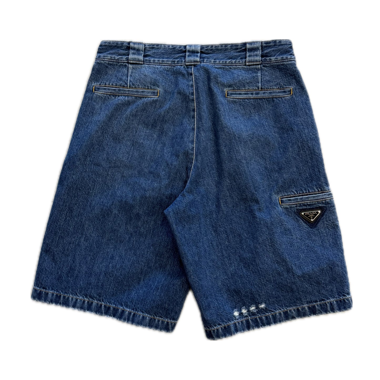 Prada Nylon Fischerhut Schwarz