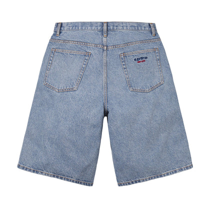 Supreme Box Logo Rundhalsausschnitt (FW18) Marineblau