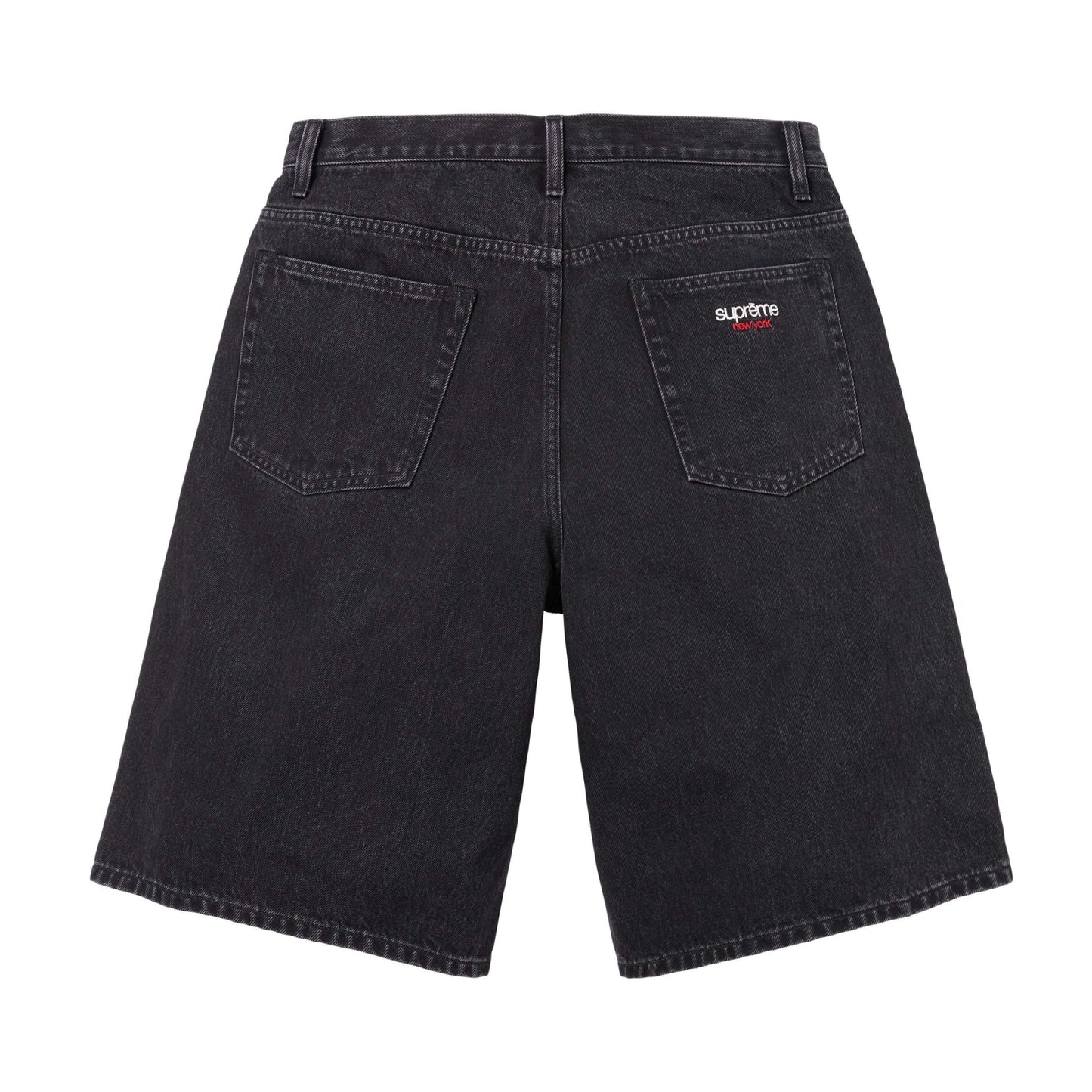 Supreme Box Logo Rundhalsausschnitt (FW18) Marineblau