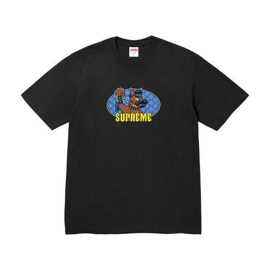 Supreme Box Logo Rundhalsausschnitt (FW18) Marineblau