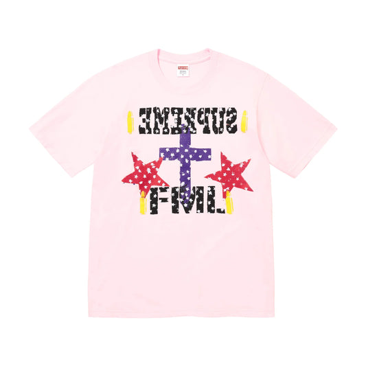 Supreme Box Logo Rundhalsausschnitt (FW18) Marineblau