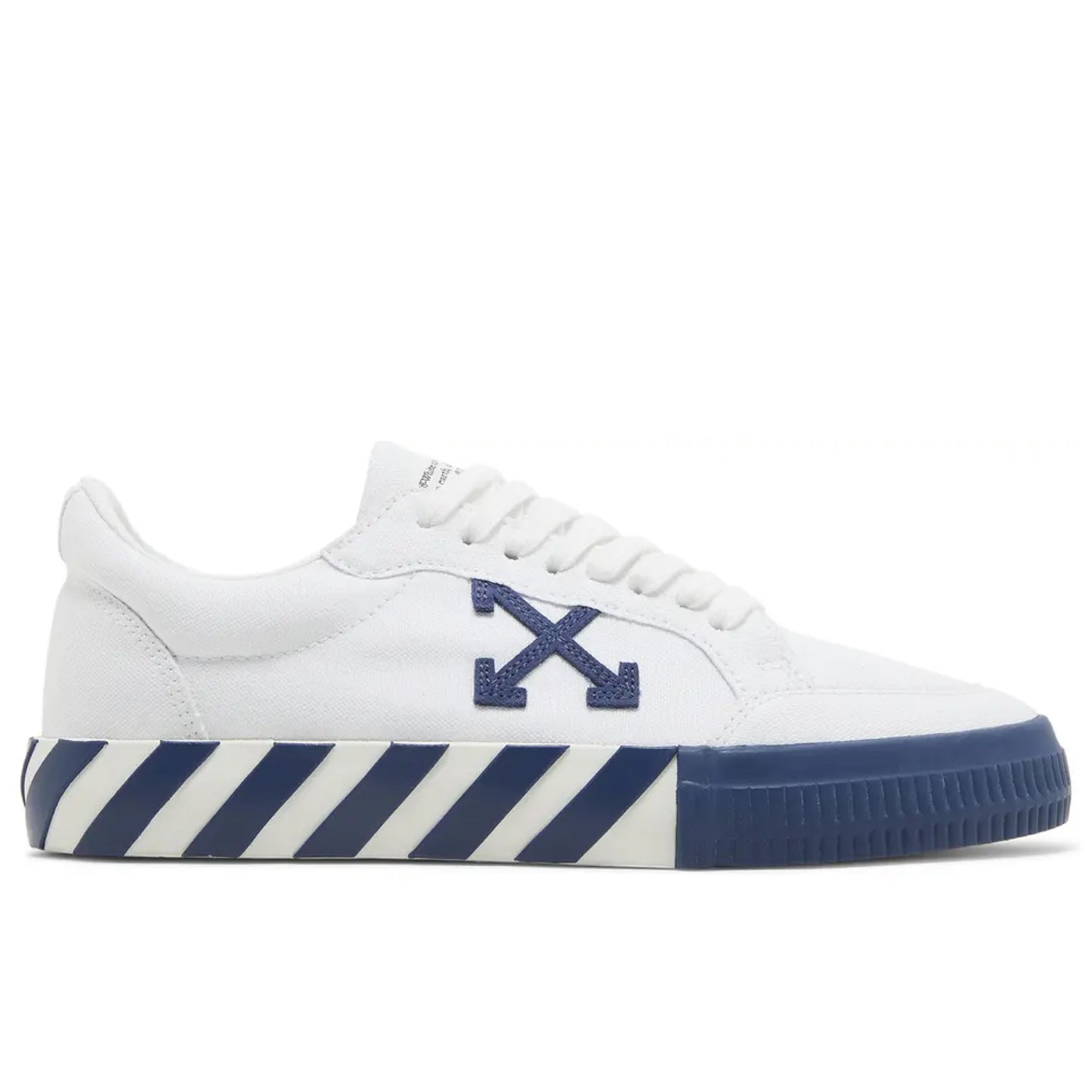 Off-White Vulc Sneaker White Navy Blue