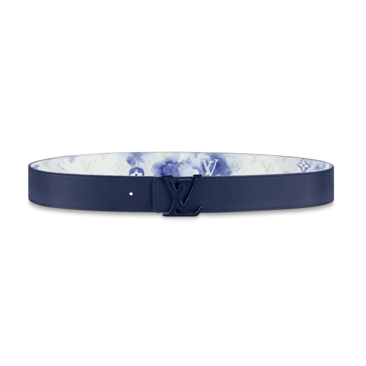 Louis Vuitton LV Shape Reversible Belt 40 MM Light Blue