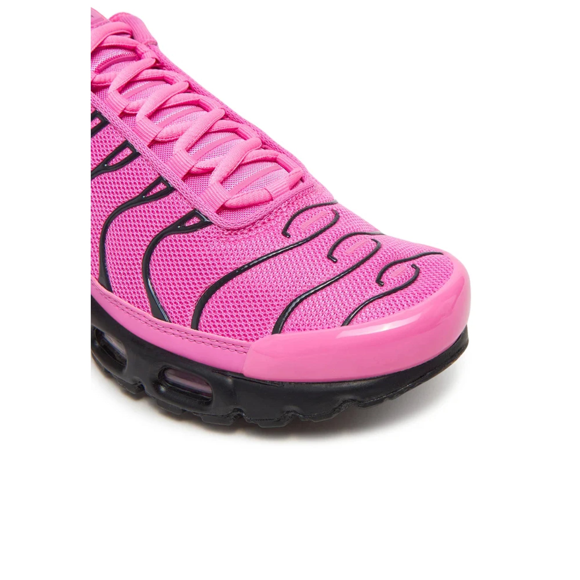 nike air max plus pink and black