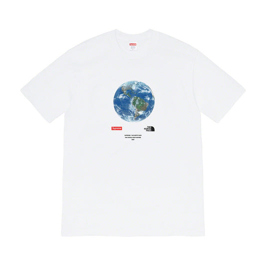 Supreme The North Face One World Tee White