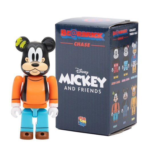 Bearbrick Chase Disney Mickey Mouse ＆ Friends Sealed Case 100%
