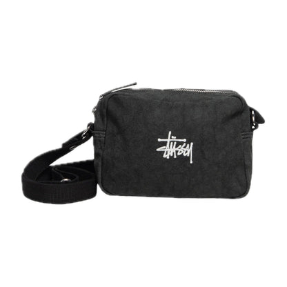 Stussy Side Canvas Pouch Washed Black