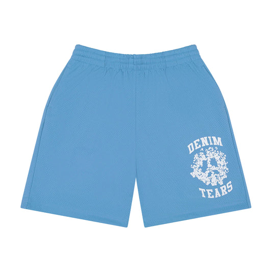 Denim Tears University Mesh Shorts Light Blue