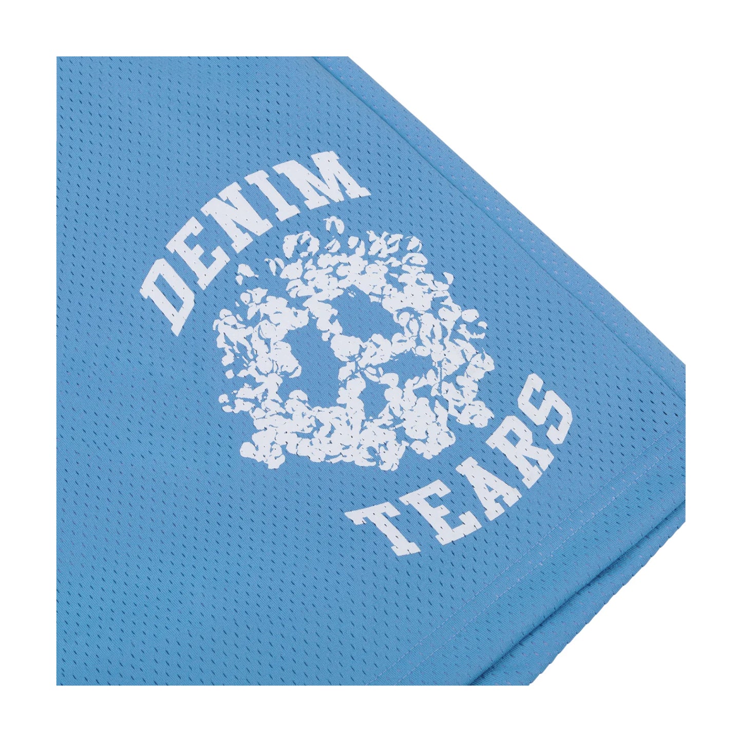 Denim Tears University Mesh Shorts Light Blue
