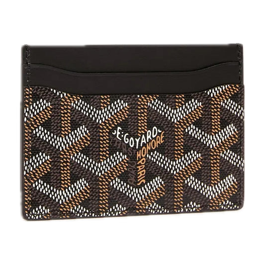 Goyard Card Holder Saint Sulpice Black