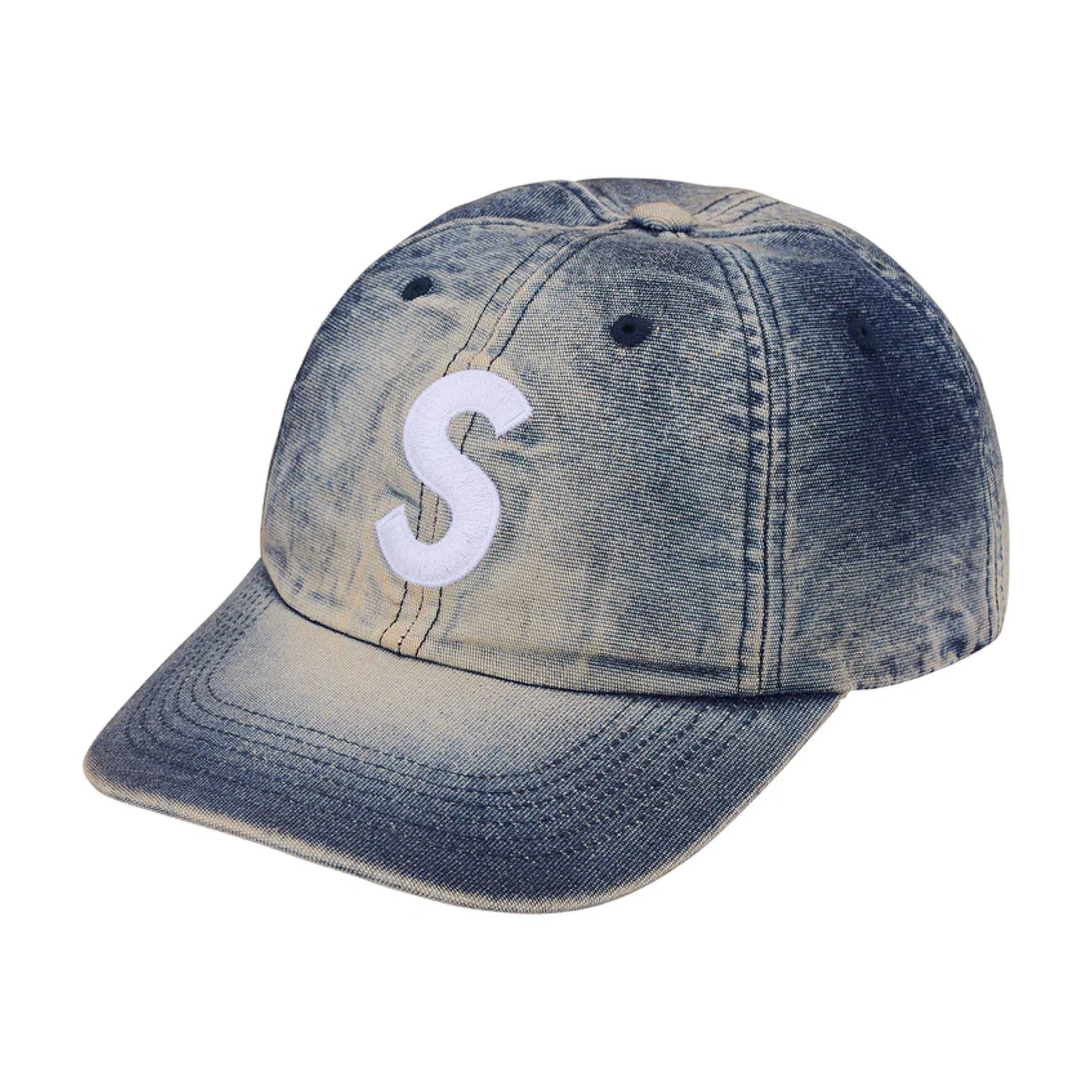 美品 Supreme Cordura Denim S Logo 6-Panel SUPREME CORDURA Denim S Logo 6-Panel Supreme Cordura Denim S Logo