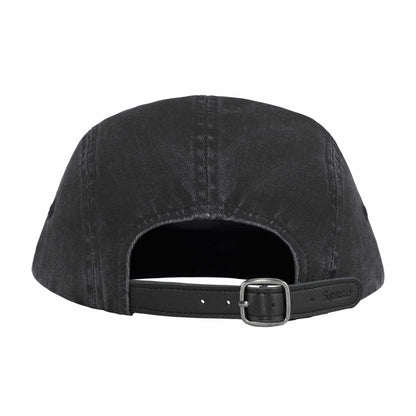 Supreme Washed Chino Twill Camp Cap Black