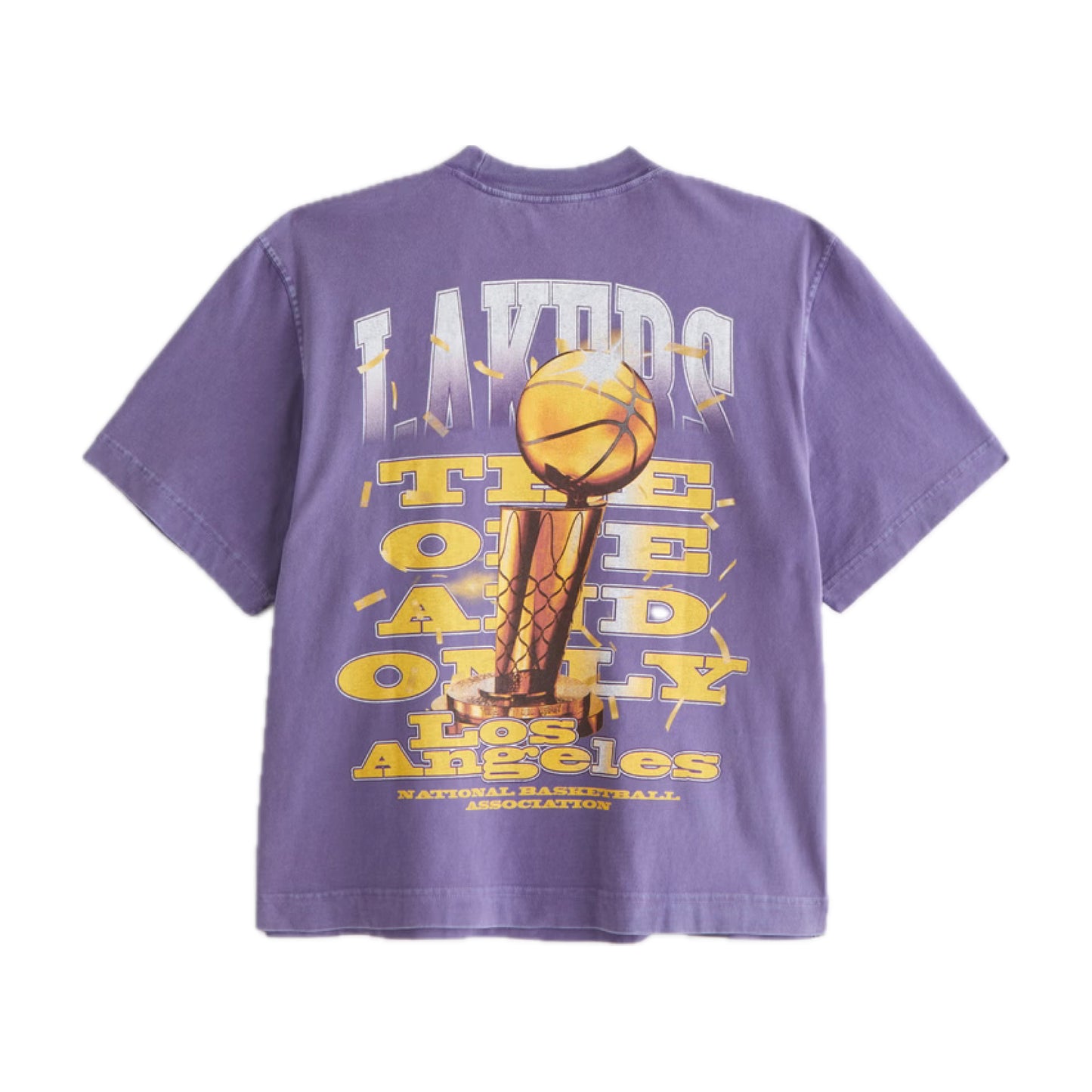 NBA Cropped Los Angeles Lakers Graphic Tee