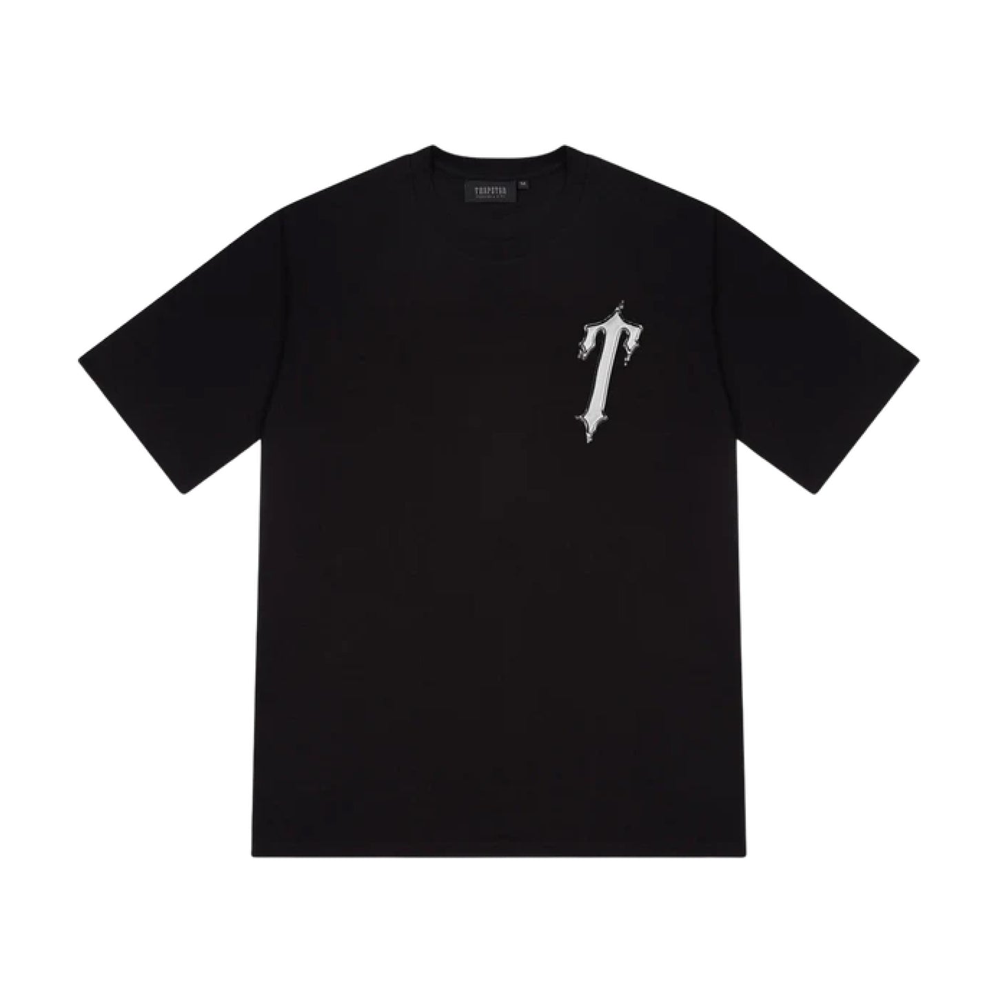 Trapstar Liquid Chrome Tee Black
