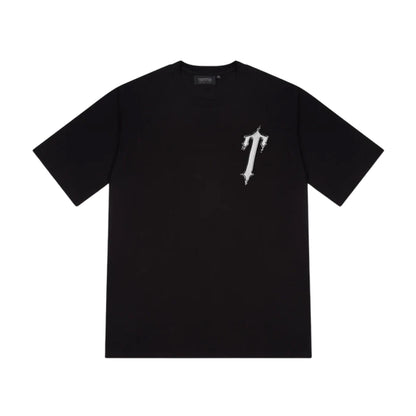 Trapstar Liquid Chrome Tee Black