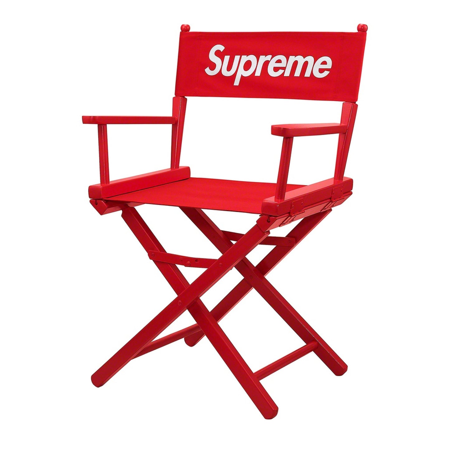 Supreme Metall-Klappstuhl Schwarz