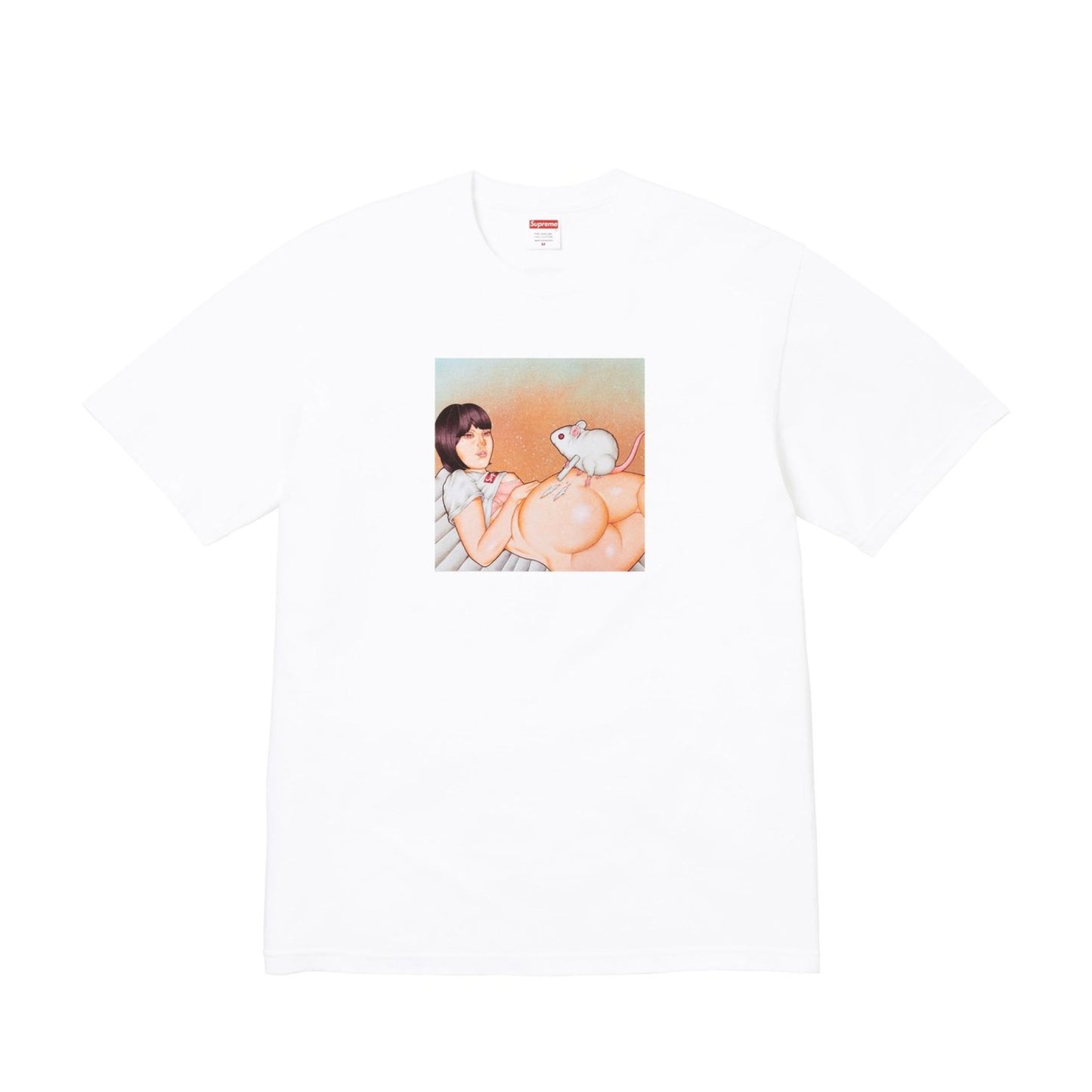 Supreme Mouse Tee (SS25) White