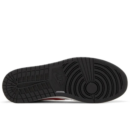 Jordan 1 High FlyEase Black White Fire Red