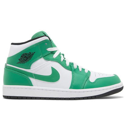 Air Jordan 1 Mid Lucky Green
