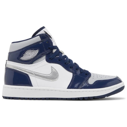 Air Jordan 1 Retro High Golf Patent Midnight Navy