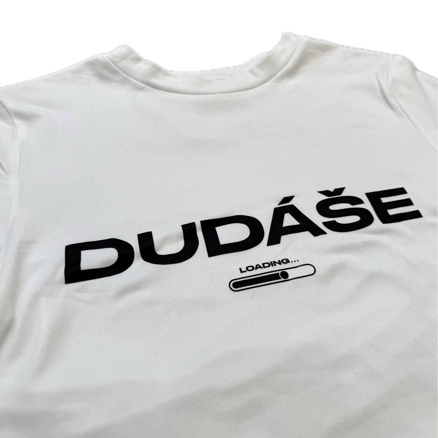 Nina Janova DUDÁŠE Cropped Tee White