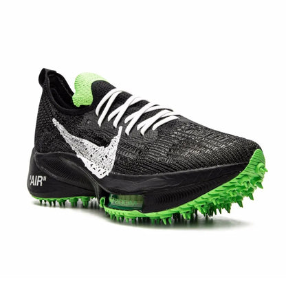 Nike Air Zoom Tempo Next% Flyknit Off-White Black Scream Green