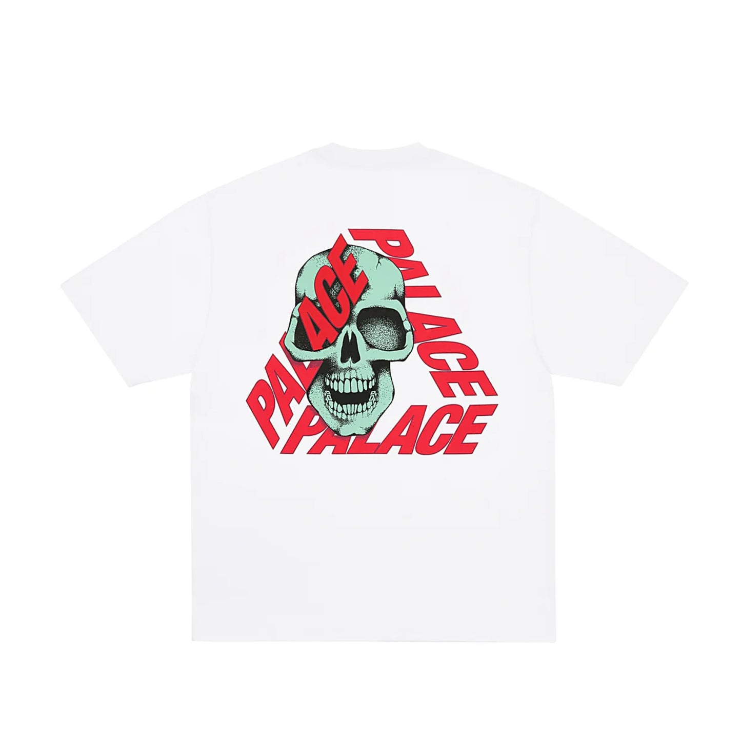 Palace P3 Skull Tee White
