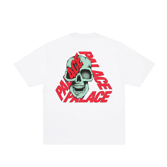 Palace P3 Skull Tee White