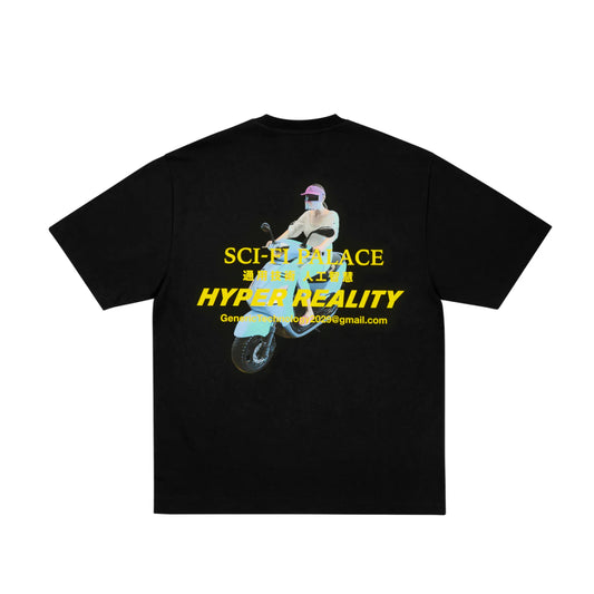 Palace Sci-FI Fantasy Email Tee Black