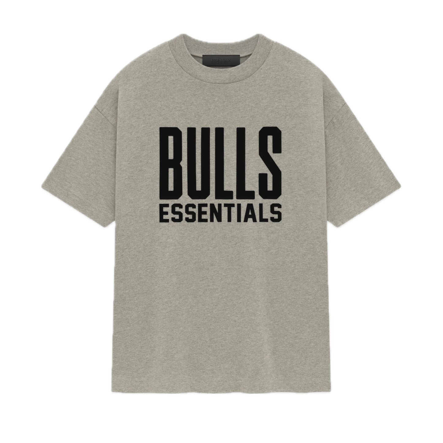 Fear of God Essentials x NBA Bulls Tee Warm Heather