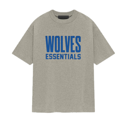 Fear of God Essentials x NBA Timberwolves Tee Warm Heather