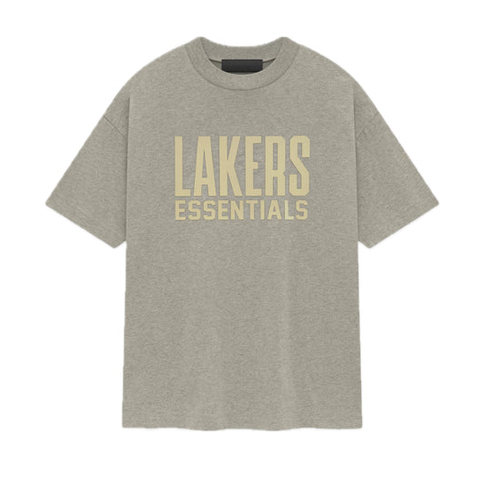 Fear of God Essentials x NBA Lakers Tee Warm Heather