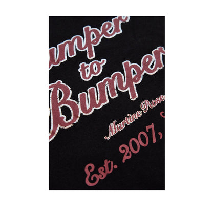 Martine Rose Bumper To Bumper Tee Black