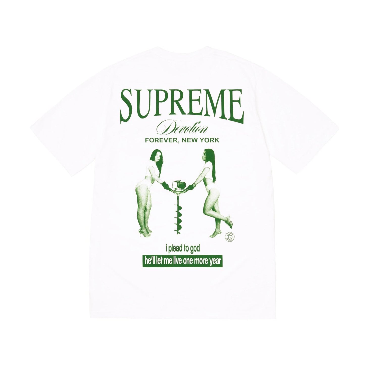Supreme Devotion Tee White