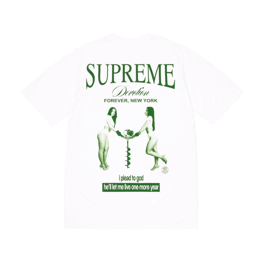 Supreme Devotion Tee White