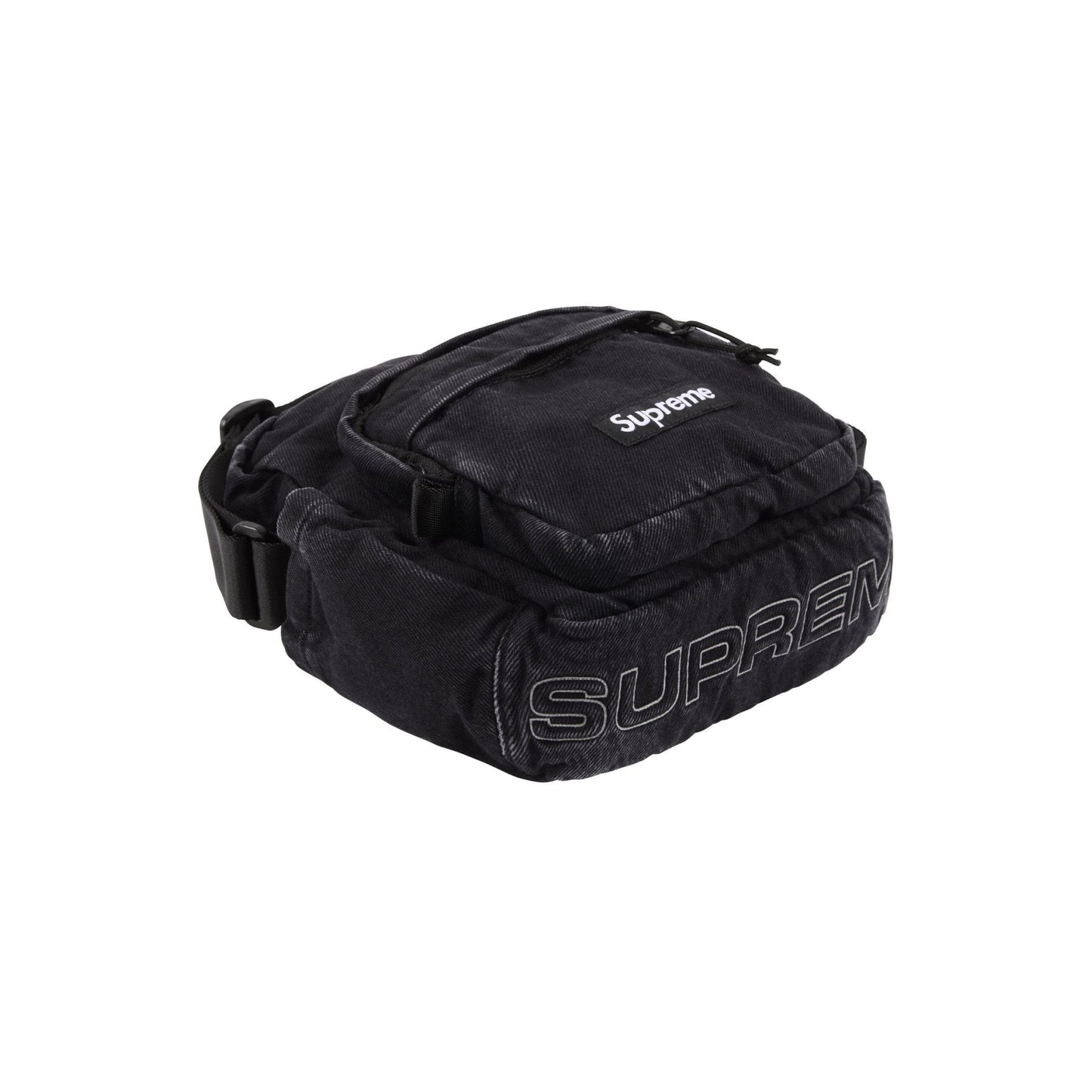 Supreme Denim Shoulder Bag (FW25) Black
