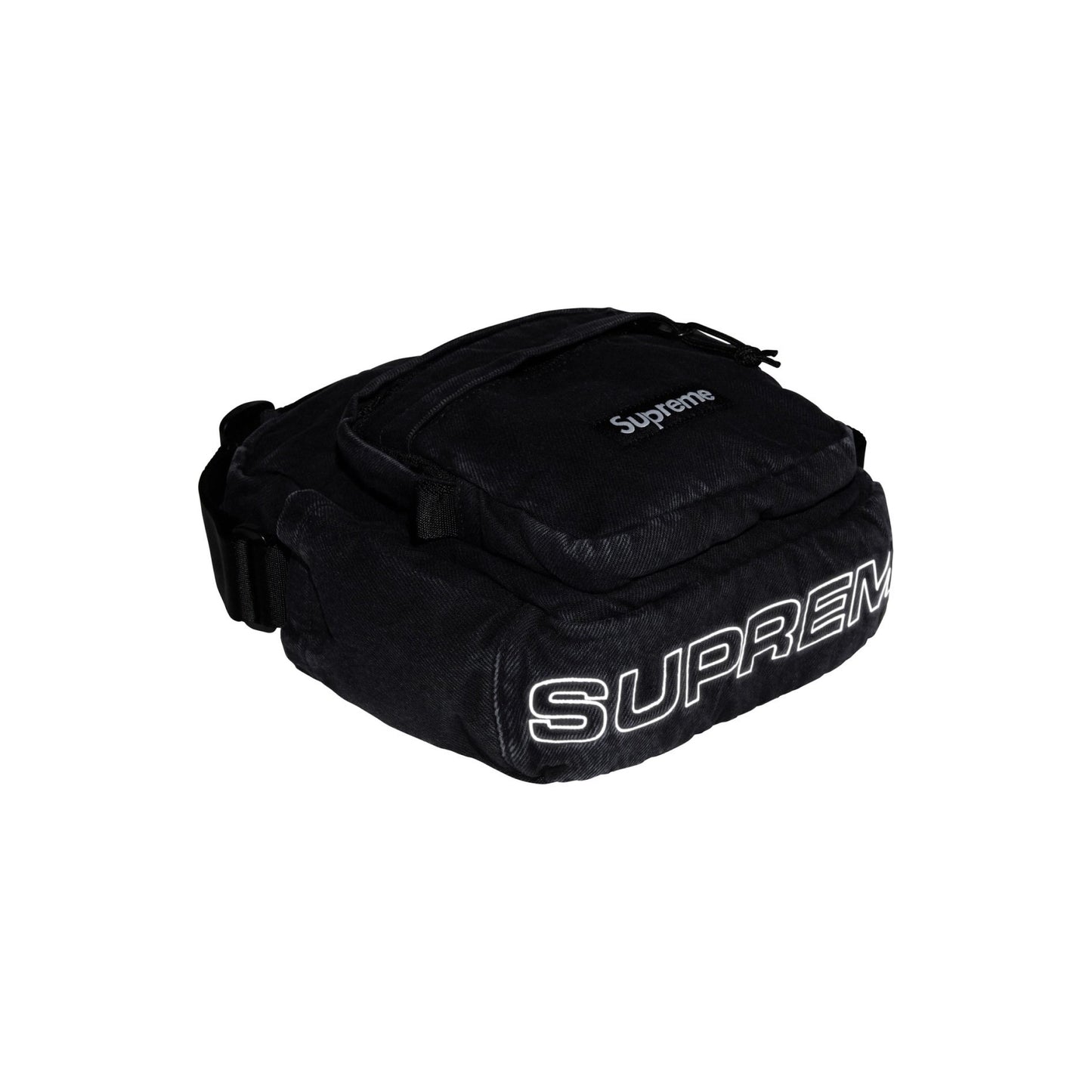 Supreme Denim Shoulder Bag (FW25) Black