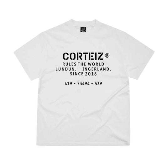 Corteiz OG Stencil Tee White