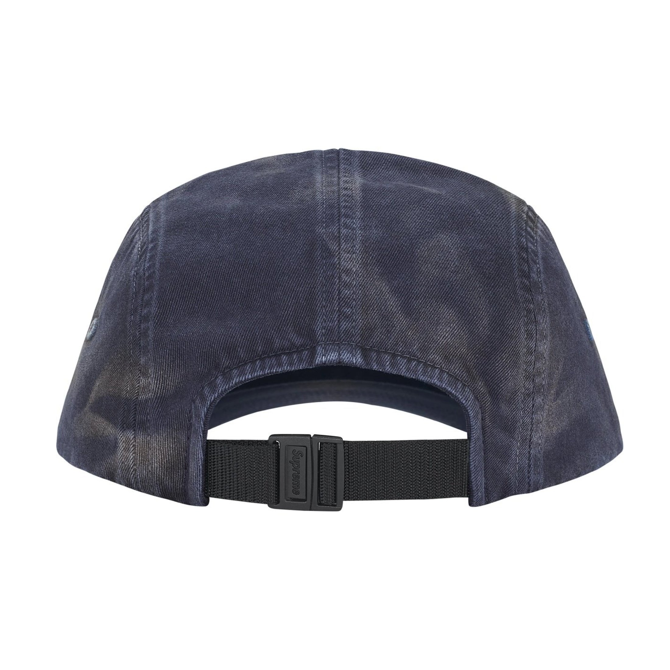 Supreme Overdyed Camp Cap Navy (FW25) – CRUIZER