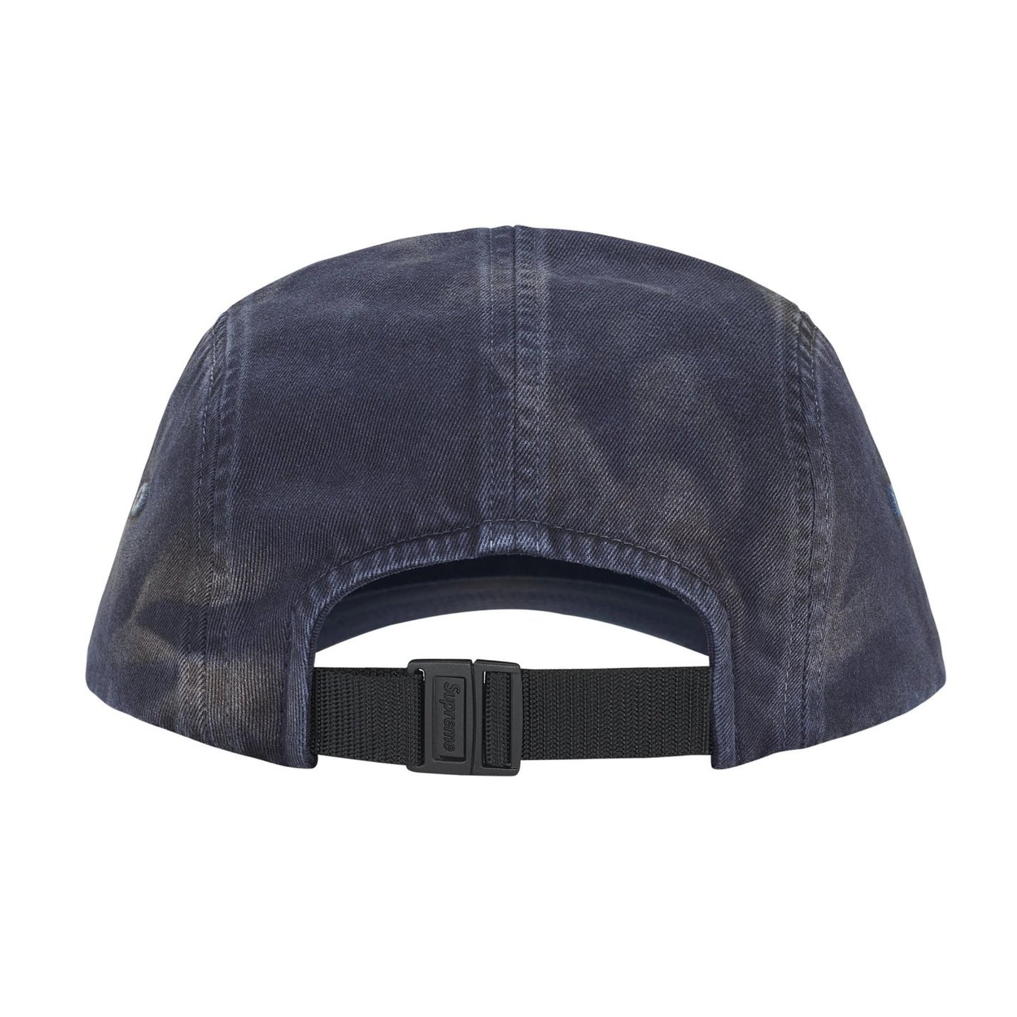 Supreme Overdyed Camp Cap Navy (FW25)