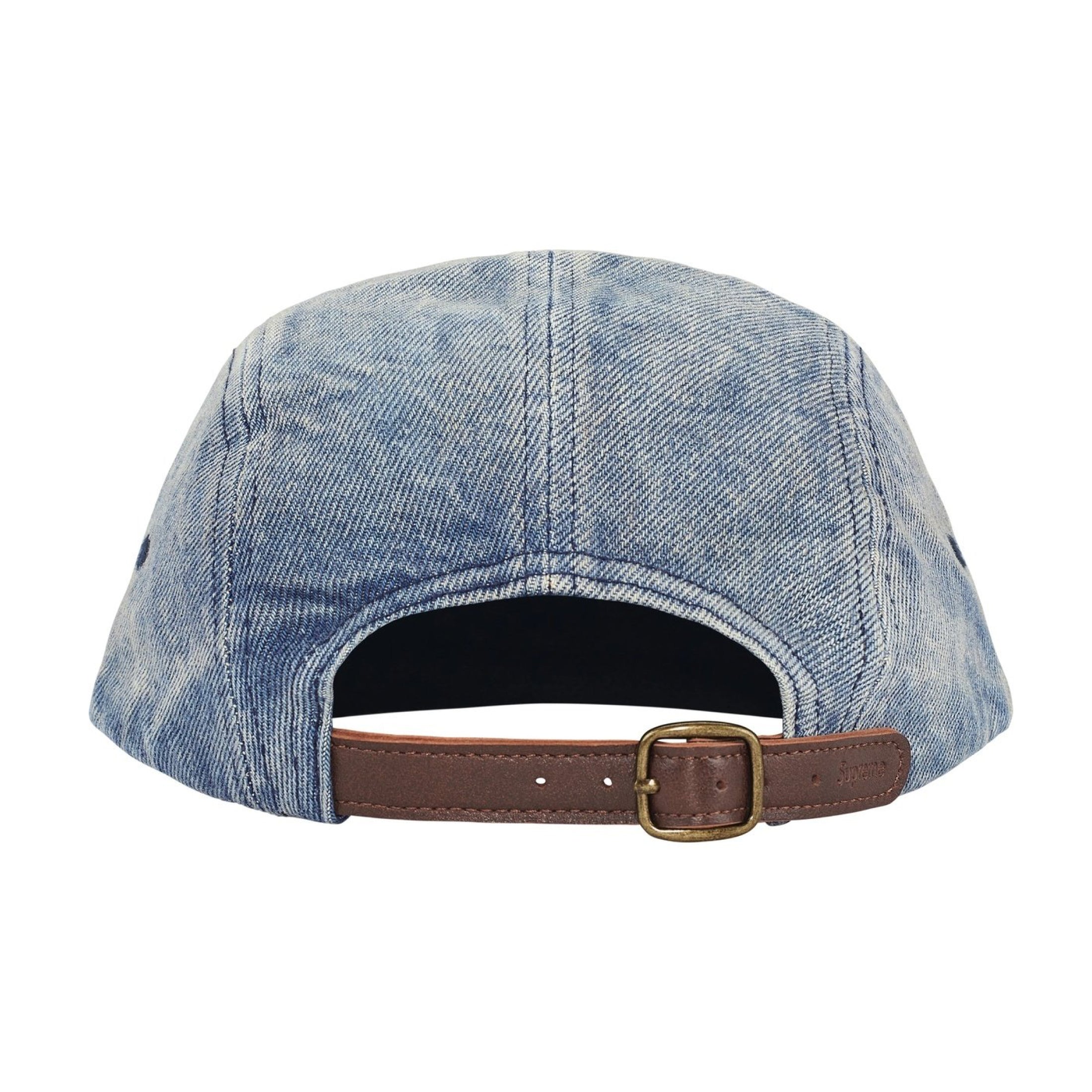 Supreme Washed Chino Twill Camp Cap Denim (FW25) – CRUIZER