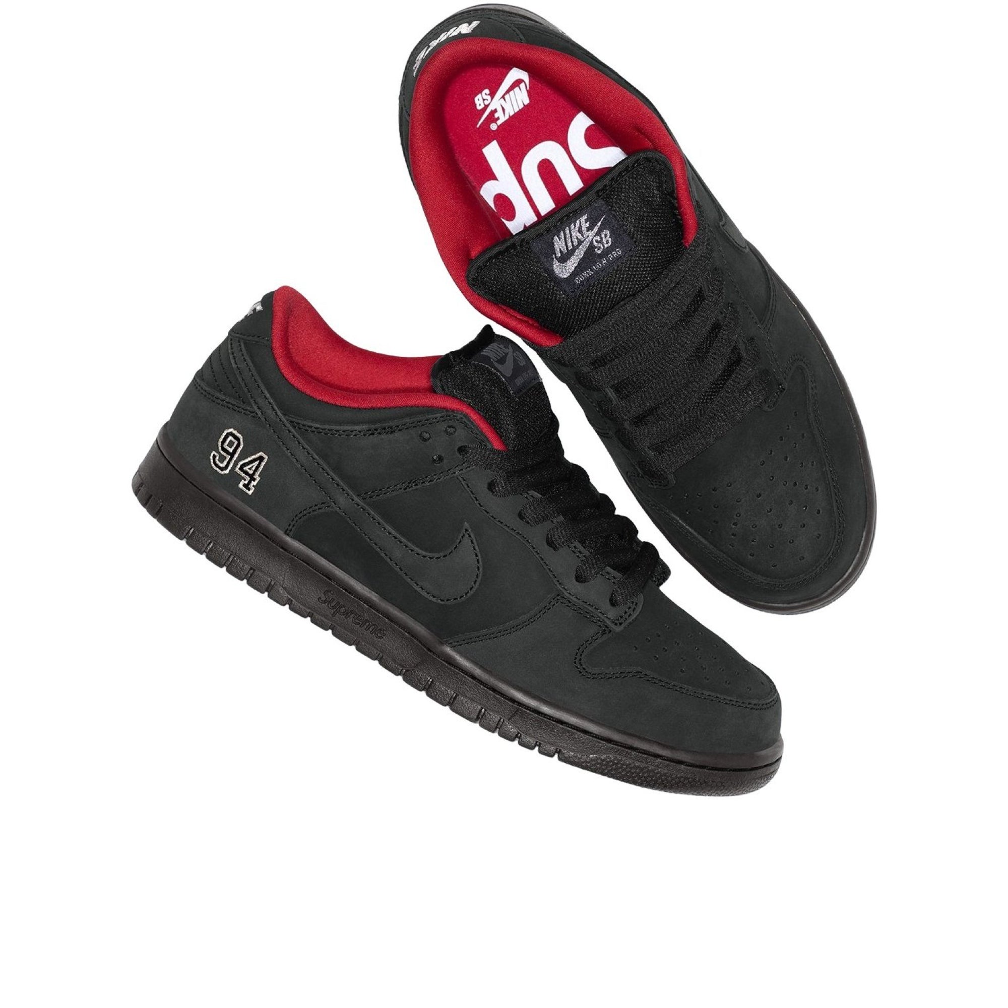 sb dunk low supreme resell