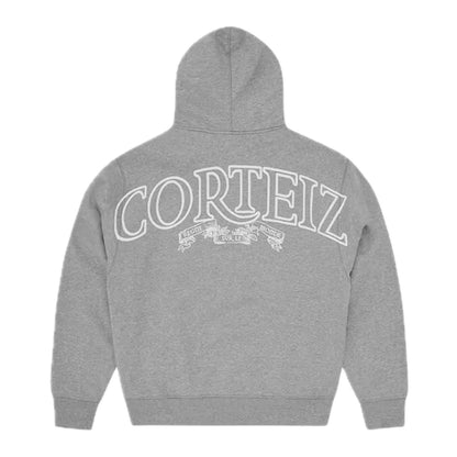Corteiz Superior Royale Zip Hoodie Heather Grey