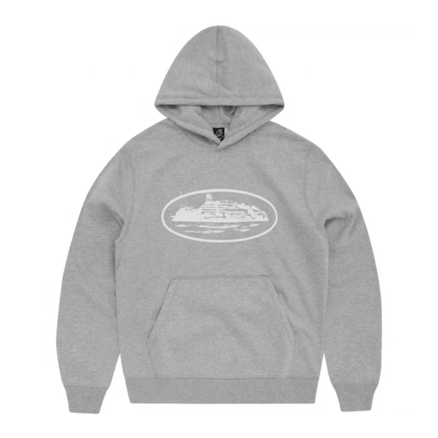 Corteiz Alcatraz Hoodie 2024 Heather Grey