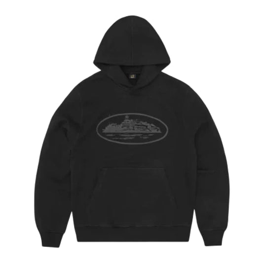 Corteiz Alcatraz Hoodie 2025 Black