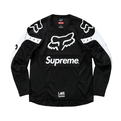 Supreme Fox Racing Moto Jersey Top Black